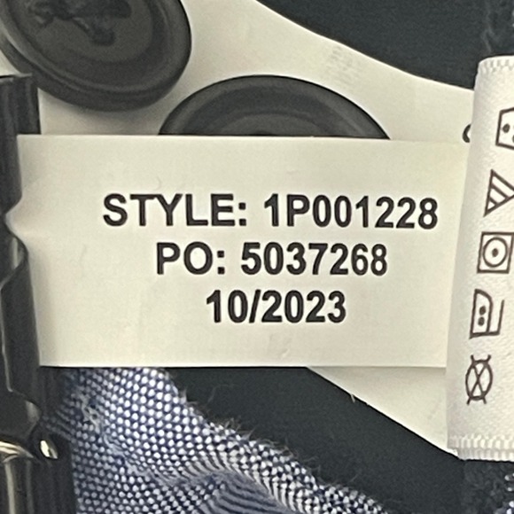 NEW Vineyard Vines ALL OVER MARTINI Corduroy Pants Mens 30x30 Blac Stretch - Picture 12 of 12